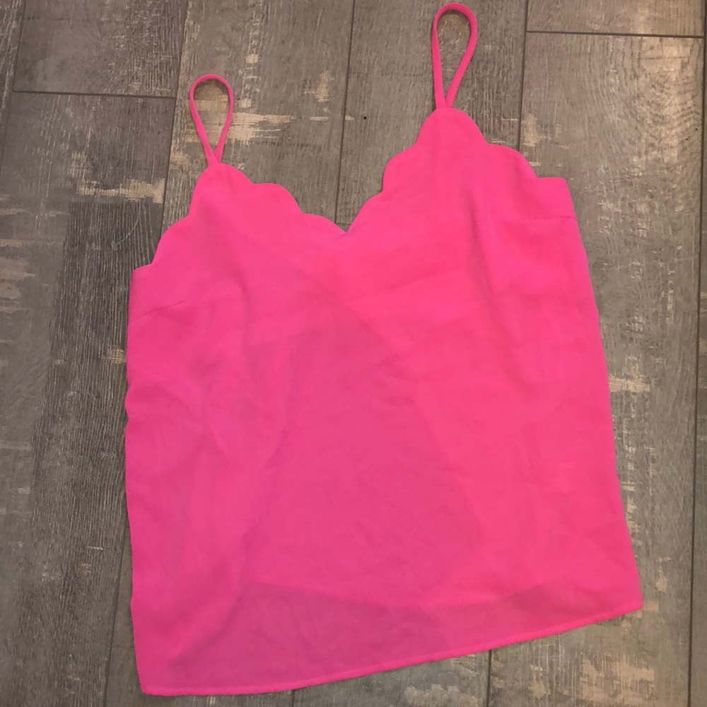 Pink summer tank top